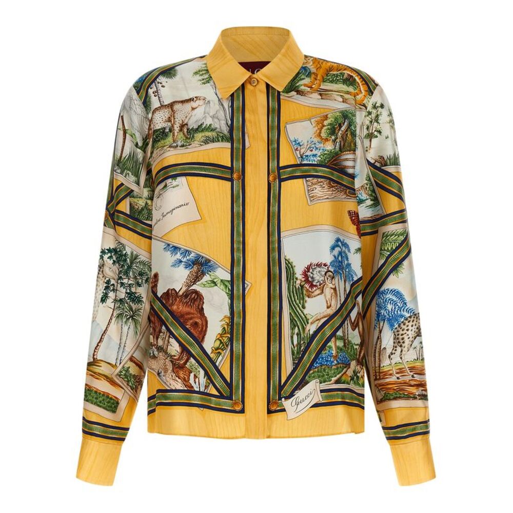 Gucci Women Silk Shirt